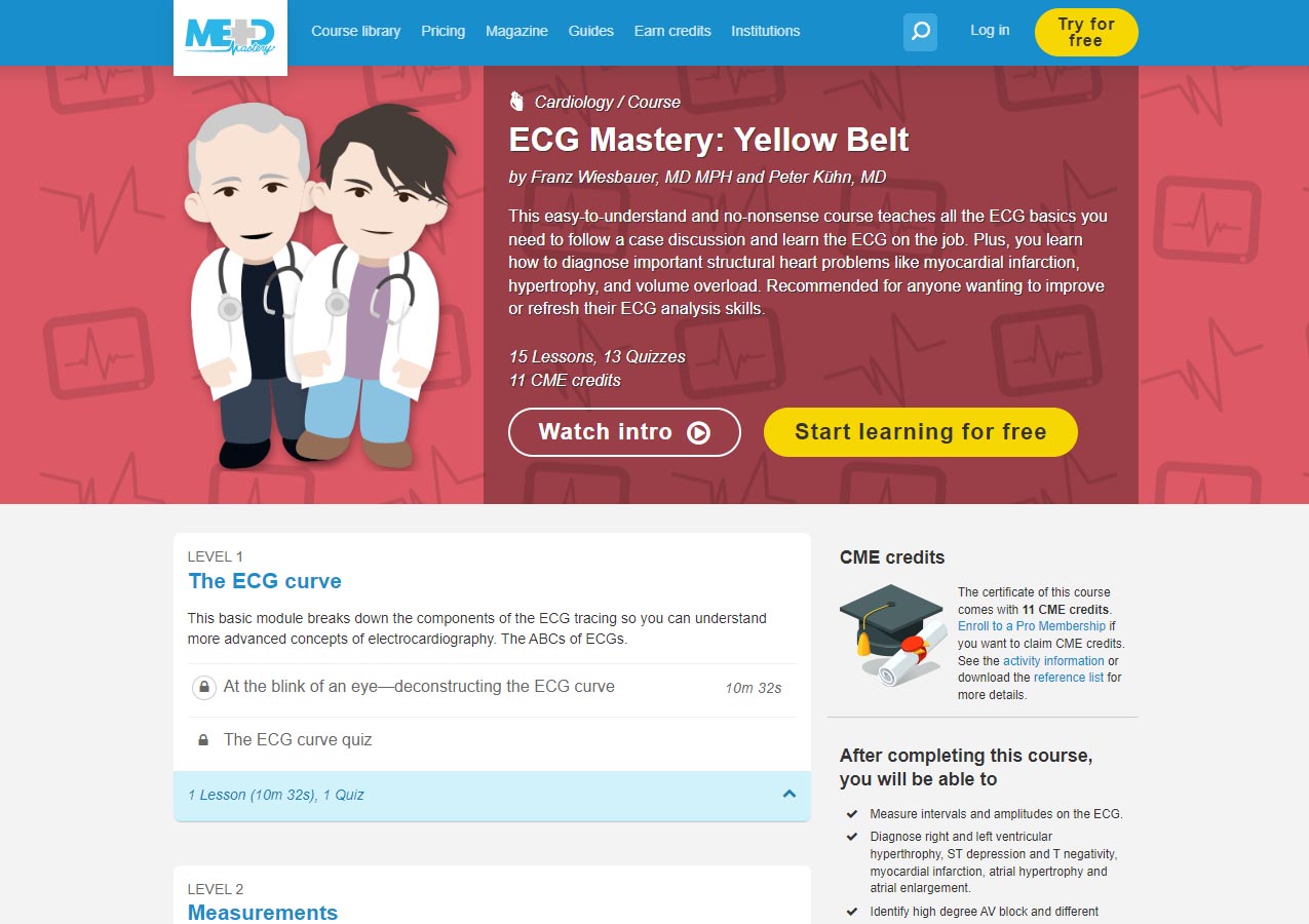 MedMastery ECG Courses